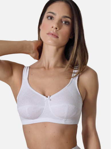 bezkosticová vystuž.podprsenka DOT JACQUARD Sassa 18378 bezkosticová vystuž.podprsenka DOT JACQUARD Sassa 18378