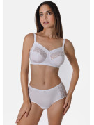 Nohavičky s vyšším pásom FAMOUS EMBROIDERY