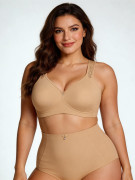 Nohavičky s vyšším pásom BEAUTIFUL EMBROIDERY