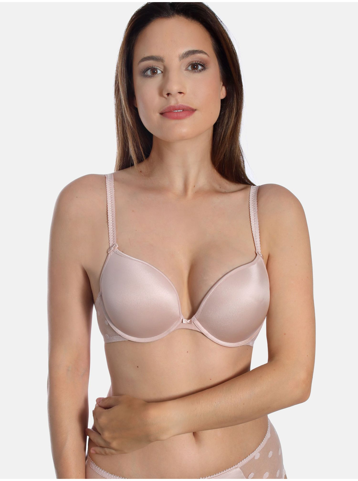 push-up podprsenka DOTTED MESH push-up podprsenka DOTTED MESH