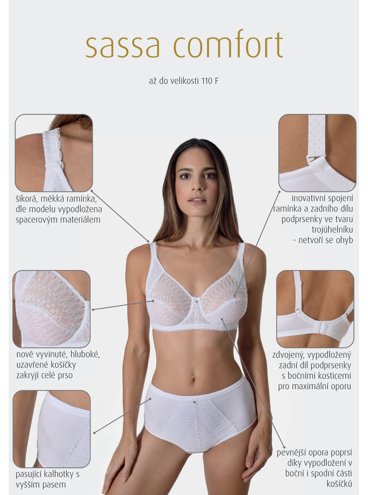 Nohavičky s vyšším pásom FEMININE MICRO Nohavičky s vyšším pásom FEMININE MICRO