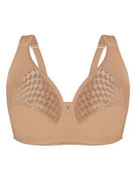 Podprsenka nevystužená GRAPHICAL JACQUARD