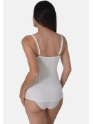 Tielko s úzkymi ramienkami NATURAL STRIPE