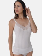 Tielko s úzkymi ramienkami NATURAL STRIPE