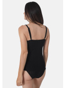 Tielko s úzkymi ramienkami NATURAL STRIPE