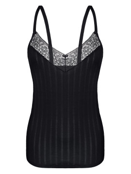 Tielko s úzkymi ramienkami NATURAL STRIPE