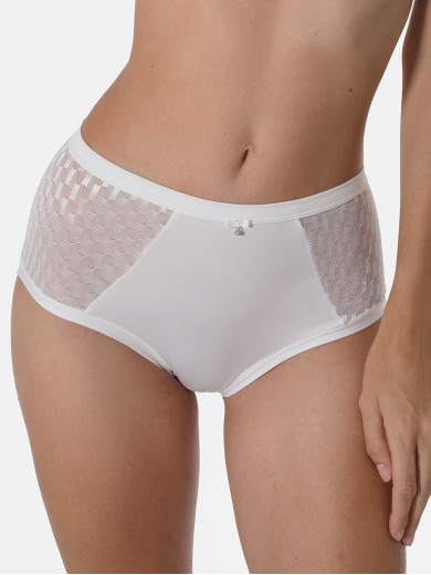 Nohavičky s vyšším pásom GRAPHICAL JACQUARD Sassa 49054