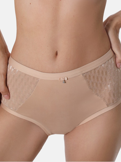 Nohavičky s vyšším pásom GRAPHICAL JACQUARD