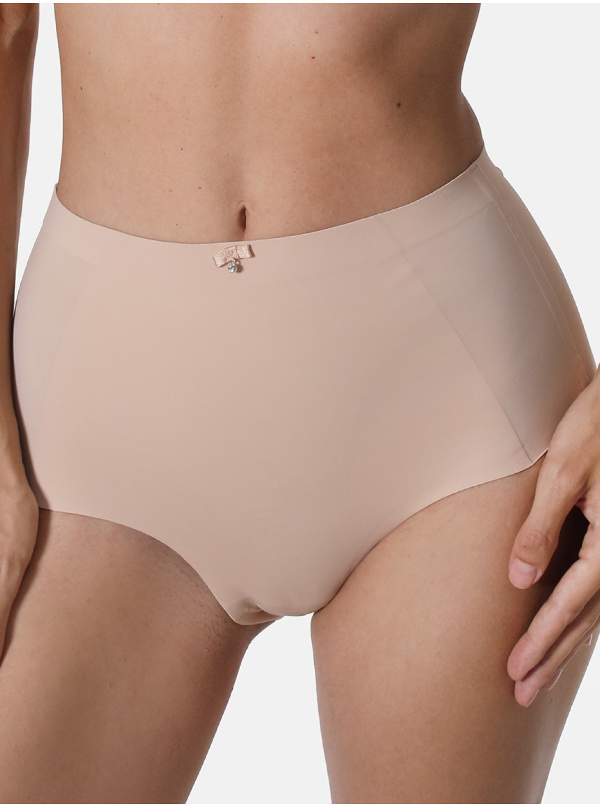 Nohavičky s vyšším pásom BEAUTIFUL EMBROIDERY Nohavičky s vyšším pásom BEAUTIFUL EMBROIDERY