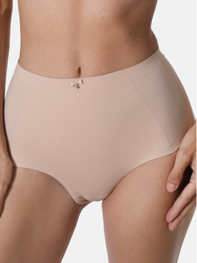 Nohavičky s vyšším pásom BEAUTIFUL EMBROIDERY Sassa 49056