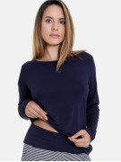 Tričko dlhý rukáv CASUAL COMFORT STRIPE