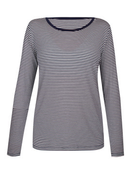 Tričko dlhý rukáv CASUAL COMFORT STRIPE