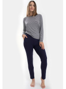 Nohavice joga CASUAL COMFORT STRIPE Nohavice joga CASUAL COMFORT STRIPE