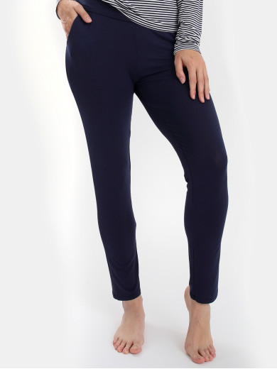 Nohavice joga CASUAL COMFORT STRIPE Sassa 59502