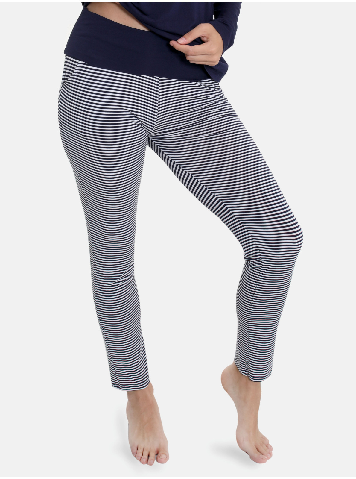 Nohavice joga CASUAL COMFORT STRIPE Nohavice joga CASUAL COMFORT STRIPE