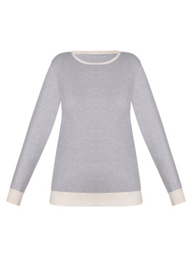 Tričko dlhý rukáv CASUAL COMFORT MELANGE