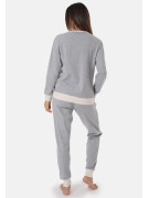 Tričko dlhý rukáv CASUAL COMFORT MELANGE