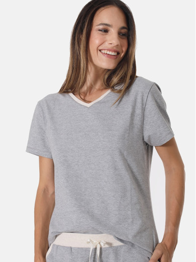 Tričko CASUAL COMFORT MELANGE Tričko CASUAL COMFORT MELANGE