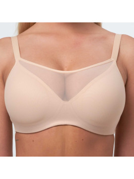 Podprsenka Soft s tylom LUXURY MESH