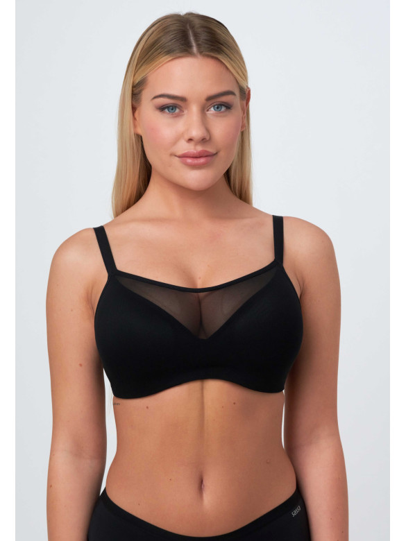 Podprsenka Soft s tylom LUXURY MESH