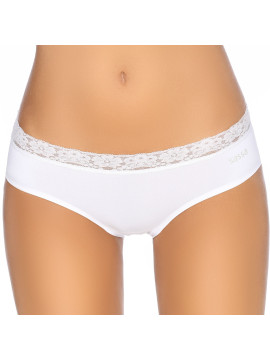 nohavičky s krajkou v páse BONDED MICRO