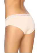 nohavičky s krajkou v páse BONDED MICRO